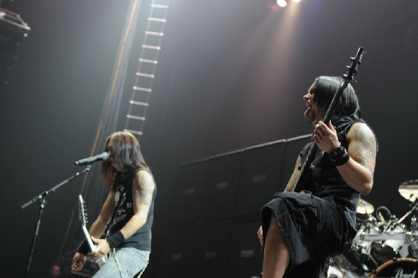 Bullet For My Valentine at the Mayhem Festival 2009 at the AT&T Center,