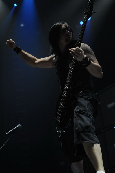 Bullet For My Valentine at the Mayhem Festival 2009 at the AT&T Center,