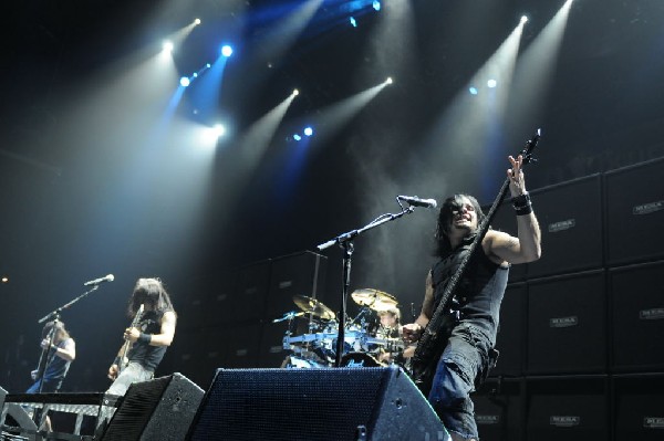 Bullet For My Valentine at the Mayhem Festival 2009 at the AT&T Center,