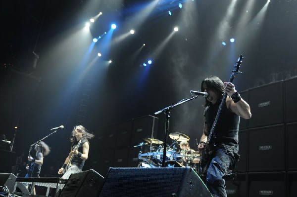 Bullet For My Valentine at the Mayhem Festival 2009 at the AT&T Center,