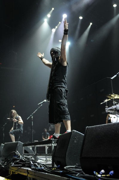 Bullet For My Valentine at the Mayhem Festival 2009 at the AT&T Center,