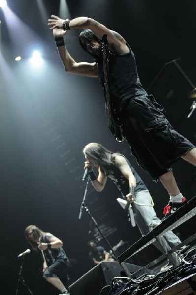 Bullet For My Valentine at the Mayhem Festival 2009 at the AT&T Center,