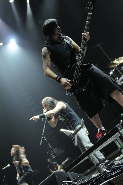 Bullet For My Valentine at the Mayhem Festival 2009 at the AT&T Center,