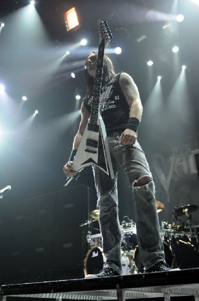 Bullet For My Valentine at the Mayhem Festival 2009 at the AT&T Center,
