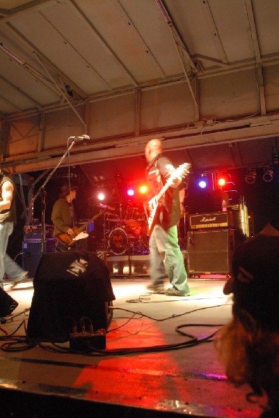 Butcherwhite performs at the Republic of Texas Bike Rally in downtown Austi