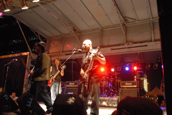 Butcherwhite performs at the Republic of Texas Bike Rally in downtown Austi