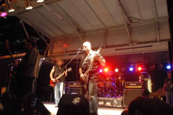 Butcherwhite performs at the Republic of Texas Bike Rally in downtown Austi