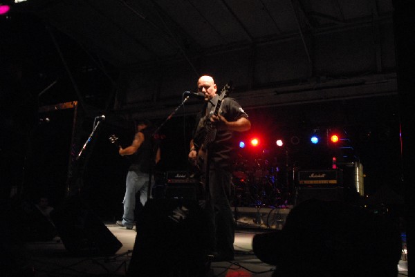 Butcherwhite performs at the Republic of Texas Bike Rally in downtown Austi