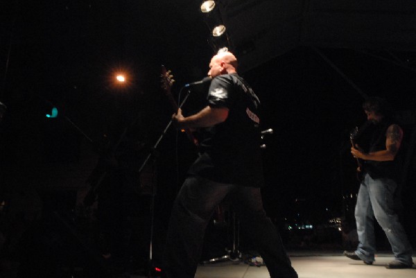 Butcherwhite performs at the Republic of Texas Bike Rally in downtown Austi