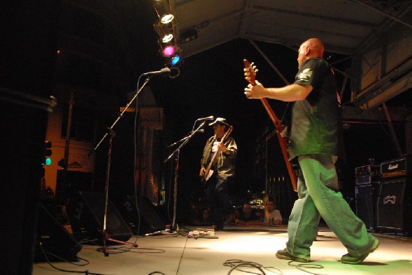 Butcherwhite performs at the Republic of Texas Bike Rally in downtown Austi