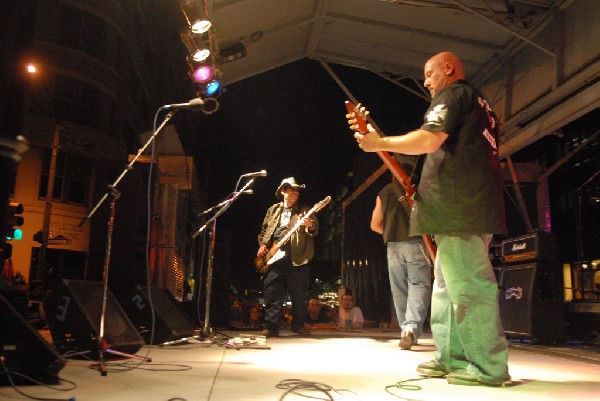 Butcherwhite performs at the Republic of Texas Bike Rally in downtown Austi