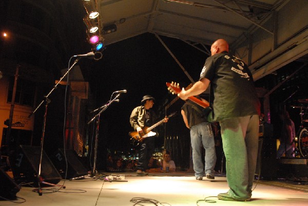 Butcherwhite performs at the Republic of Texas Bike Rally in downtown Austi