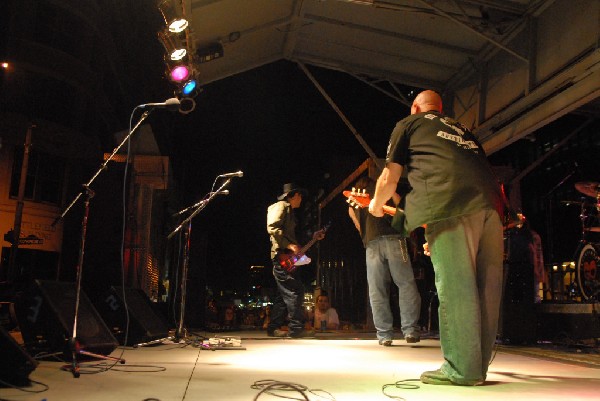 Butcherwhite performs at the Republic of Texas Bike Rally in downtown Austi