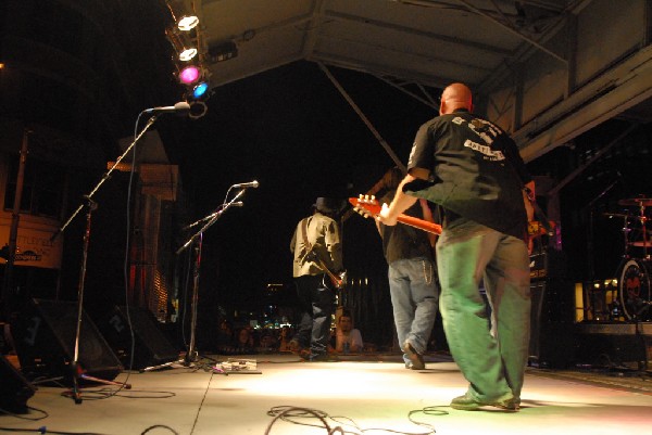 Butcherwhite performs at the Republic of Texas Bike Rally in downtown Austi