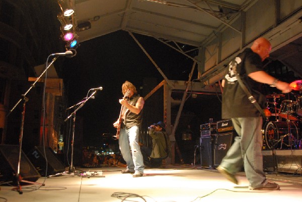 Butcherwhite performs at the Republic of Texas Bike Rally in downtown Austi