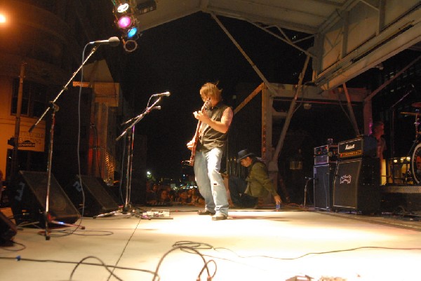 Butcherwhite performs at the Republic of Texas Bike Rally in downtown Austi