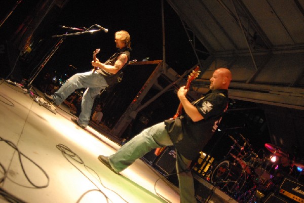 Butcherwhite performs at the Republic of Texas Bike Rally in downtown Austi