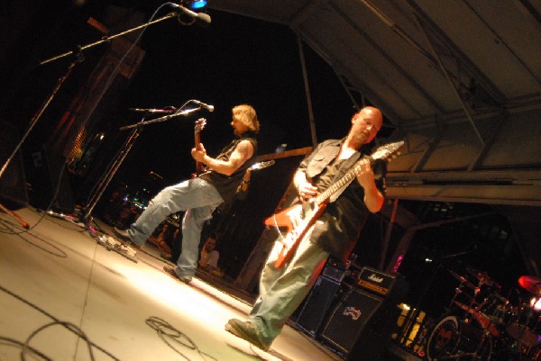 Butcherwhite performs at the Republic of Texas Bike Rally in downtown Austi