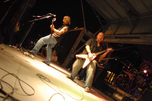 Butcherwhite performs at the Republic of Texas Bike Rally in downtown Austi