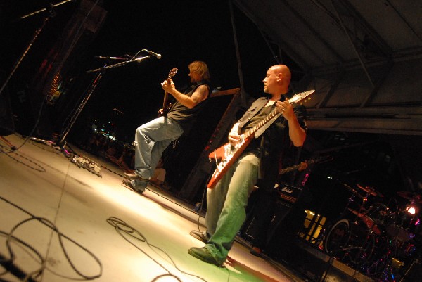 Butcherwhite performs at the Republic of Texas Bike Rally in downtown Austi