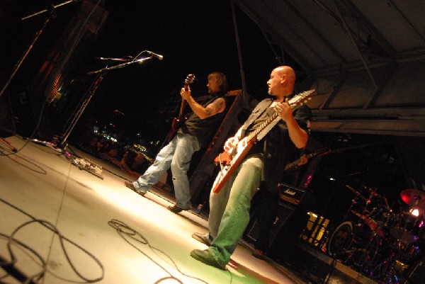 Butcherwhite performs at the Republic of Texas Bike Rally in downtown Austi