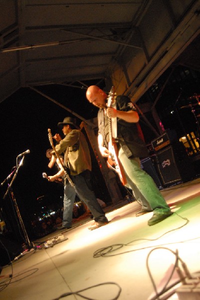 Butcherwhite performs at the Republic of Texas Bike Rally in downtown Austi