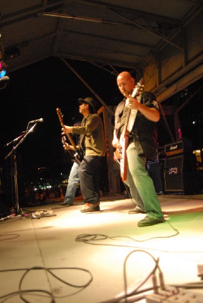 Butcherwhite performs at the Republic of Texas Bike Rally in downtown Austi