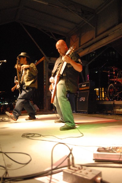 Butcherwhite performs at the Republic of Texas Bike Rally in downtown Austi