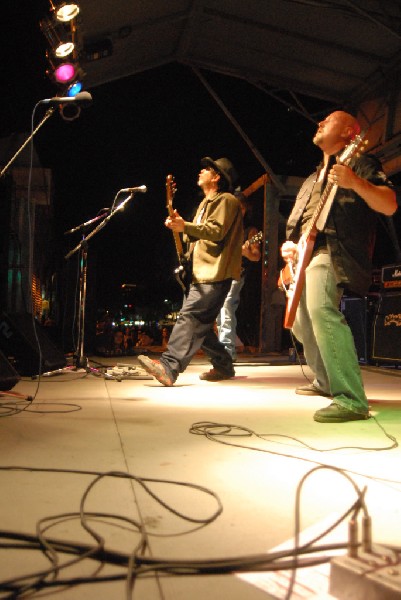 Butcherwhite performs at the Republic of Texas Bike Rally in downtown Austi