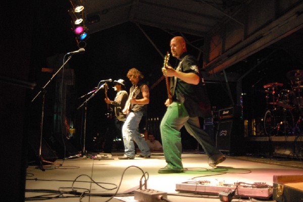 Butcherwhite performs at the Republic of Texas Bike Rally in downtown Austi