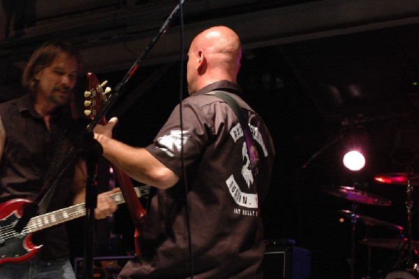 Butcherwhite performs at the Republic of Texas Bike Rally in downtown Austi