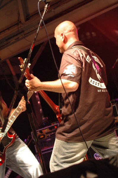 Butcherwhite performs at the Republic of Texas Bike Rally in downtown Austi