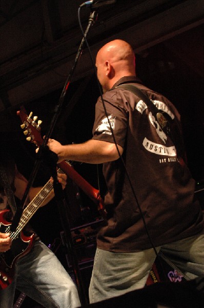 Butcherwhite performs at the Republic of Texas Bike Rally in downtown Austi