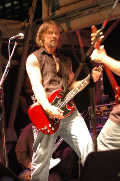 Butcherwhite performs at the Republic of Texas Bike Rally in downtown Austi