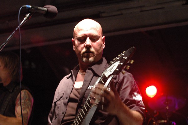 Butcherwhite performs at the Republic of Texas Bike Rally in downtown Austi