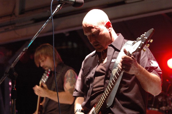 Butcherwhite performs at the Republic of Texas Bike Rally in downtown Austi