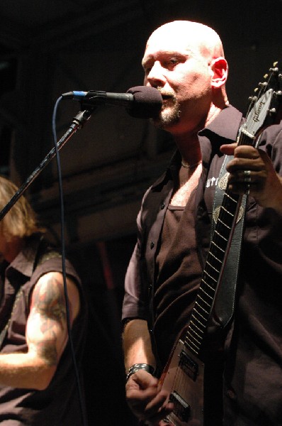 Butcherwhite performs at the Republic of Texas Bike Rally in downtown Austi