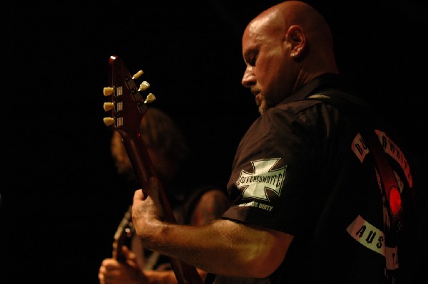 Butcherwhite performs at the Republic of Texas Bike Rally in downtown Austi