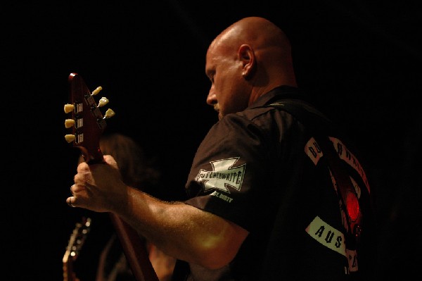 Butcherwhite performs at the Republic of Texas Bike Rally in downtown Austi