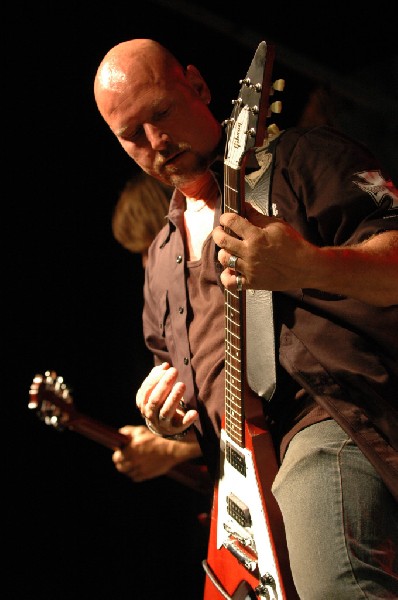 Butcherwhite performs at the Republic of Texas Bike Rally in downtown Austi