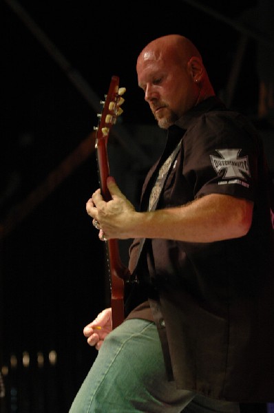 Butcherwhite performs at the Republic of Texas Bike Rally in downtown Austi