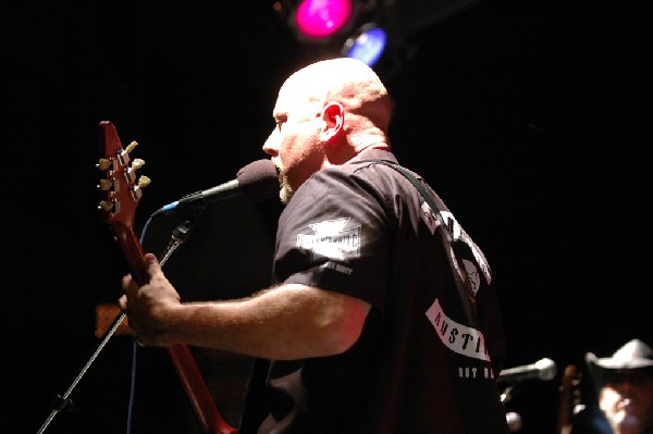 Butcherwhite performs at the Republic of Texas Bike Rally in downtown Austi