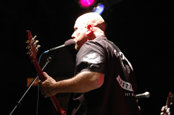 Butcherwhite performs at the Republic of Texas Bike Rally in downtown Austi