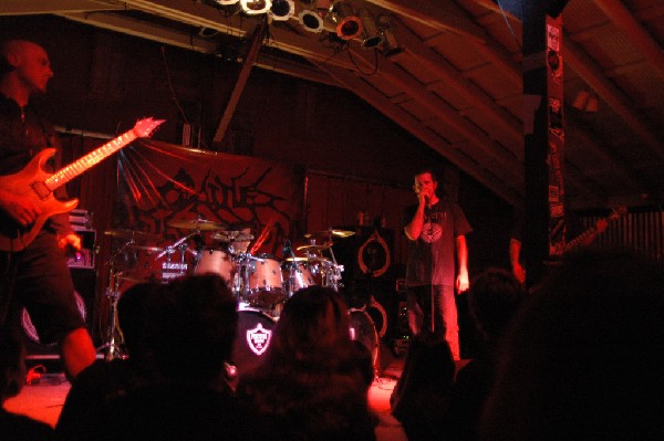 Cattle Decapitation at the Redrum, Austin, Tx.