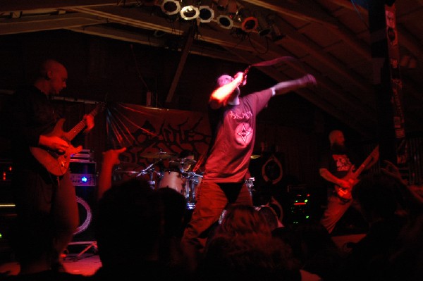 Cattle Decapitation at the Redrum, Austin, Tx.