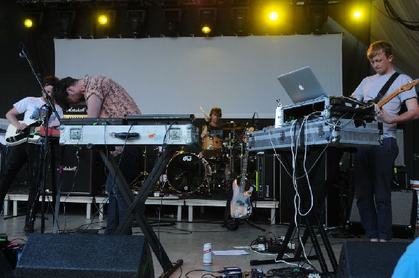 Glasgow band Errors at Stubb's BarBQ, Austin, Texas 05/16/11