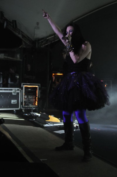 Evanescence at Stubb's BarBQ, Austin, Texas 04/17/12