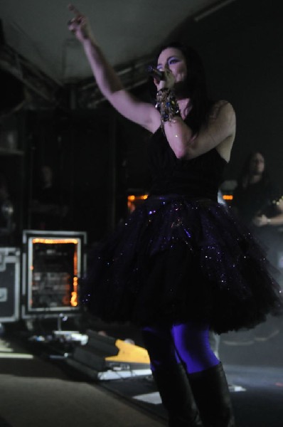 Evanescence at Stubb's BarBQ, Austin, Texas 04/17/12