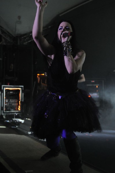 Evanescence at Stubb's BarBQ, Austin, Texas 04/17/12