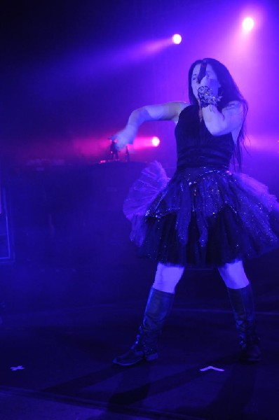 Evanescence at Stubb's BarBQ, Austin, Texas 04/17/12